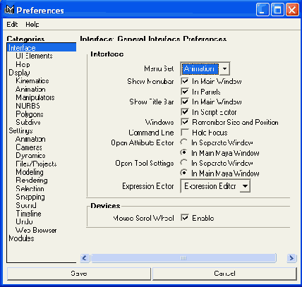   Channel Box  Layer Editor