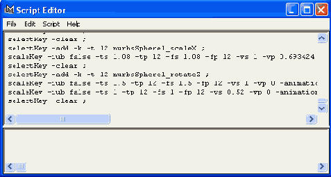   Script Editor
